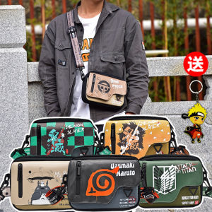 Anime Water-resistant Oxford Cloth Sling Bag