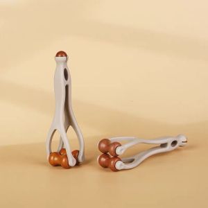 Hand Joint and Acupoint Wooden Roller Massage Device