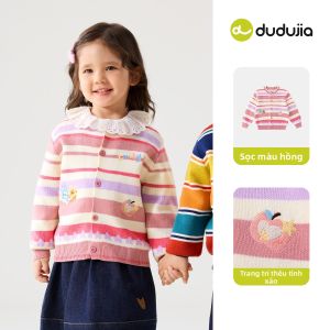 DUDUJIA | Áo Khoác Len Bông Cotton Mùa Thu Cho Trẻ Em