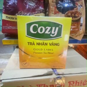Trà Cozy Nhãn Vàng hộp 200g (100 gói x 2g)