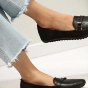 Sepatu Wanita Sol Karet | Flat Shoes Wanita Terbaru Gaya Korea Hak Datar | Sepatu Wanita Buat Kerja | Sepatu Wanita Buat Sekolah