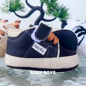 Sepatu Bayi Prewalker Baby Boy Usia 0-12 Bulan Laki-Laki Perempuan