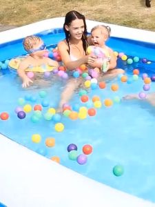 🔥ถูกที่สุด🔥 สระน้ำขนาดใหญ่ สระครอบครัว สระน้ำเป่าลม สระว่ายน้ำเด็ก อ่างน้ำเป่าลม