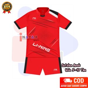 Baju Olahraga Anak  Stelan BadmintonFutsalVoliBaju Bola Anak Laki Laki dan Perempuan