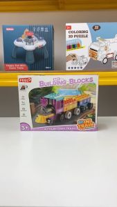 [KST] Train Set Balok Susun | Mainan Kereta Api Balok Susun Karakter | Mainan Edukasi Anak Laki laki Perempuan