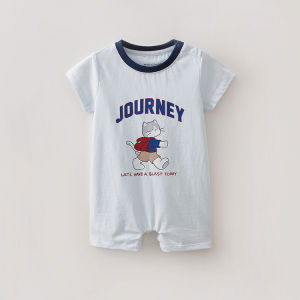 Marc&Janie | Cute Cat Print Cotton Baby Onesie