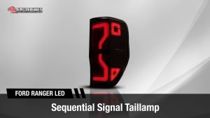 FORD RANGER T6 T7 T8 2011-2019 XL XLT WILDTRAK RAPTOR MK1 MK2 LED SEQUENTIAL SIGNAL TAILLAMP