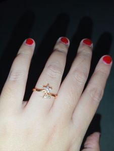 cincin emas kadar ringan 3gram sudah termasuk surat