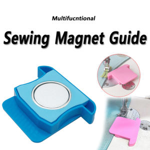 1Pc Multifucntional Industrial Sewing Machine Seam Guide with Magnet Guide Home Sewing Machine Hem Guide with Scale Random Color