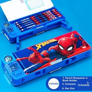 Multifunction Pencil Case With Pencil Sharpener Bookshelf