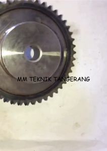 Sprocket RS 25 x 48 T Gear Rantai Single Gir gigi Z 48T RS25 -1 25Z48 25X48T 25-1 tipe B