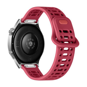 YOURSTAR | Silicone Breathable Sport Watch Band For Multiple Models Press-button Summer Premium