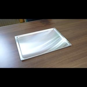 ถาดอบขนมอลูมิเนียม สำหรับเตาเทพ สำหรับเข้าตู้อบทำขนมและงานเบเกอรรี่ 43.5*31.5cm ถาดอลูมิเนียมอบขนมอย่างหนา