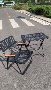 Bộ Bàn Ghế Xếp Cà Phê Ngoài Trời Gấp Gọn Combo 1 Ghế 1 Bàn Cnc Chữ Nhật Cạnh Tròn