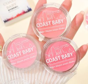 Monochrome Blush Whitening Matte Makeup Natural Smudge Blush Palette