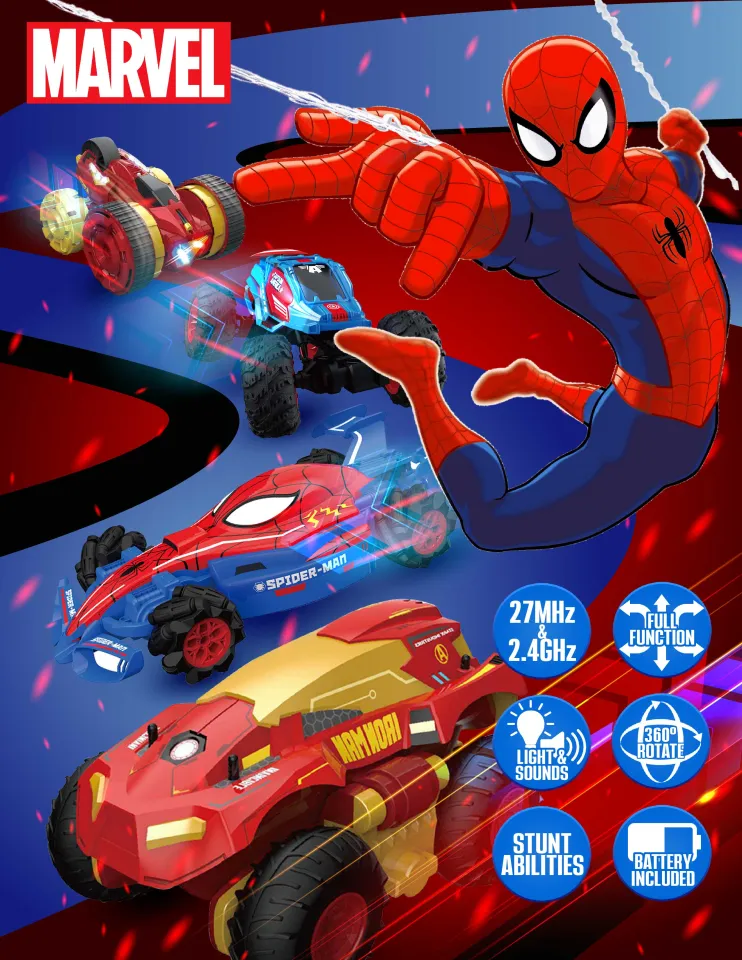 Super Hero Spiderman Remote Control Car Amazon Marvel Spider-Man