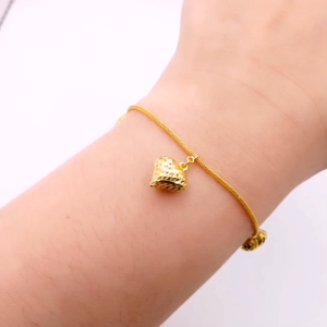 Yon Hing Rantai Tangan Dragon Pdr Gantung 3 Love Emas 916