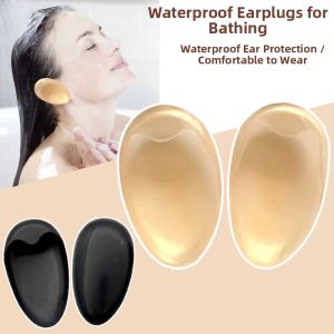 TEKANAI | Waterproof Ear Plugs for Bathing Swimming and Preventing Water Entry During Hair Washing for Adults Seniors Suitable for Middle Ear Infection