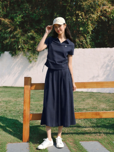 Semir | Slimming Knowledge Style Cotton Summer Set Dress