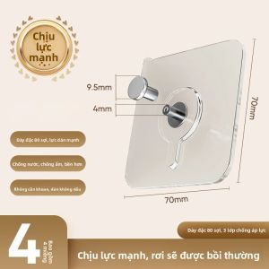 CHUSHE | G móc treo tường không cần khoan cho tranh và khung chịu tải nặng