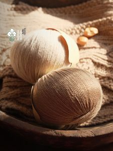 LOVEYARN | Infrared Heating 100 Camel Wool Coarse Yarn