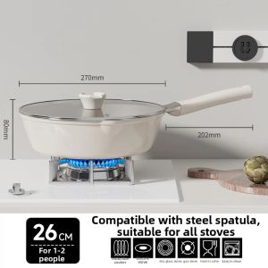 Redchef | Titanium Ceramic Non-Stick Deep Frying Pan