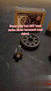 BRT GIR GEAR BOX RASIO BEAT KARBU SCOOPY KARBU BEAT FI BEAT ESP INJEKSI 43T 15T