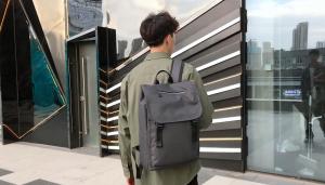 ATHACER Backpack Business Commuter 14-inch Computer Bag Large-capacity Simple And Versatile Travel Bag