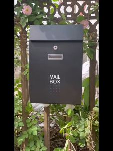 ตู้จดหมาย MAIL BOX ขนาดใหญ่ สไตล์ยุโรป วัสดุสแตนเลส แข็งแรง ทนทาน พร้อมส่ง