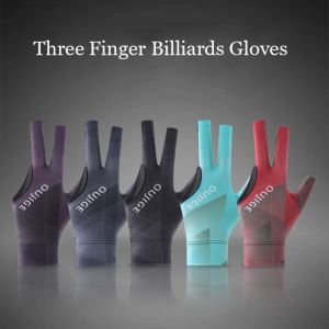 BENNETTGC Three Fingers Snooker Glove Left Right Hand Anti-slip Billiard Glove Breathable Training Glove Fitness Accessories