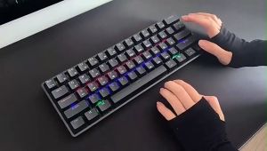 คีย์บอร์ดมาตราฐาน blue switch / red switch 61Key แป้นพิมพ์เกมมิ่ง คีย์บอร์ดคอมpc คีย์บอร์ด bluetooth คีย์บอร์ดภาษาไทย คีย์บอร์ด wireless แป้นพิมพ์โหมดคู่ แป้นพิมพ์บลูทูธ แป้นพิมพ์คอม แป้นพิมพ์ keyboard gaming keyboard wireless คีย์บอร์ดสำหรับเล่นเกมส์