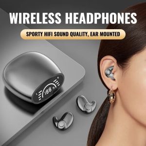 KEBIDU Bluetooth 5.3 Sleep Invisible Earbuds Tiny Mini Headphones Noise Cancelling TWS Wireless Headsets Sports Stereo Music Earphone