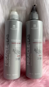 Dầu gội MIRACLE.LAB RECOVERY WELLMATE phục hồi sâu bên trong lõi tóc giúp tóc chắc khỏe óng mượt