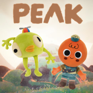 Bandai | 20-25cm New Bing Bong Peak Plush Cartoon Rock Climbing Game PEAK Stuffed DollSoft Home Decor Pillow Toy  Gift ﻿