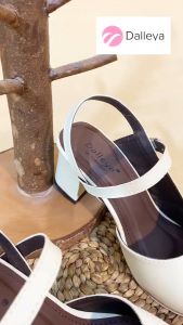 LILY SHOES - Pamela Mules Heels Wanita Slingback hak 5 cm
