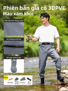 YUZHIYUAN | Quần Dài Đi Cá Với Giày Nam