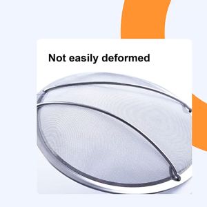 Saringan Minyak Ganggang Warna & Stainless Steel Serokan Besar