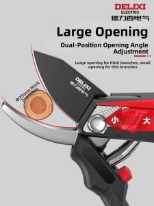 DELIXI Electric | Pruning Garden Scissors for Fruit Trees and Grafting