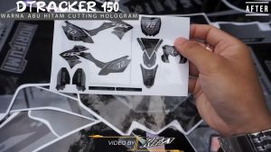 Stiker NEW DTRACKER & Desain Stiker Standar D-A4-305