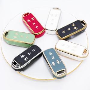 Car Key Case Cover TPU Remote Shell Fob For Honda N-BOX JF1 / JF2 N-BOX+ Plus N Wagon New Nbox N-One Custom JF3 / JF4 Holder
