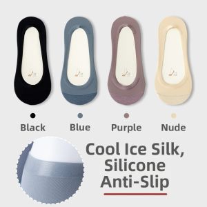 Anti-Slip No-Heel-Drop Sweat-Absorbing Odor-Preventing Boat Socks