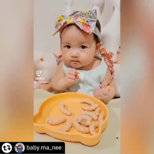 Mama Cooks ขนมข้าวอบกรอบ ออร์แกนิค รสแอปเปิ้ล + กล้วย ขนมเด็ก เสริมวิตามิน ธาตุเหล็ก แคลเซียมสูง กลูเตนฟรี อาหารเด็ก 6 เดือนขึ้นไป