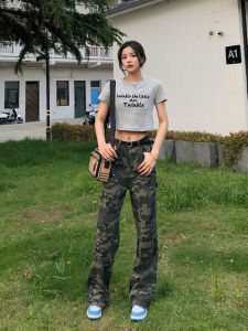 Áo Thun Cotton Tay Ngắn Cổ Tròn Màu Xám Cho Nữ Dáng Ôm Vừa Vặn Mùa Hè 2025 Thời Trang Thường Ngày in Họa Tiết