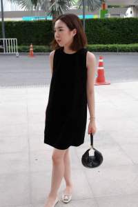 SLAY - Bobbi Short Dress เดรสสั้นแขนกุด (ซิปหลังซับในทั้งตัว)