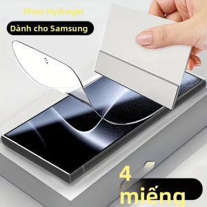 TAOYUNXI | 4 Miếng Dán Bảo Vệ Màn Hình Hydrogel Cho Samsung A Series A56 A26 A57 A17 A07 A35 A34 A16 A27 - Siêu Trong Suốt HD Chống Trầy Xước Vân Tay