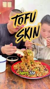 DHL FOOD - Dried Tofu Made From High-quality Soybeans - Vegetarian Low Cholesterol- 1KG