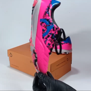 Sepatu Futsal Ortus Eight Jogosala Rampage V2 Model Crusher Warna Hitam Biru Bbs Olahraga