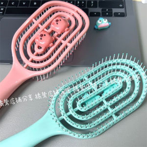 Thảm Khí Nén Chải Tóc Massage Cho Phụ Nữ Chuyên Dụng Chải Tóc Dài Kiểu Xương Chia Dụng Cụ Làm Đẹp Tóc Cầm Tay Dài