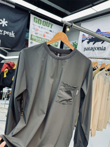 เสื้อสเวตเตอร์คอกลมแบบสวมหัวสำหรับผู้ชายและผู้หญิง น้ำหนักเบาแห้งเร็วระบายอากาศได้ดี กันกระแทก ทนทานต่อการสึกหรอ ระบายความร้อนได้ดี เสื้อผ้าสำหรับกลางแจ้ง