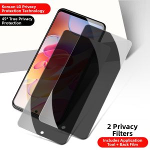 MINGCAI | Anti-Spy Tempered Film for Redmi Note Series